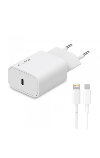 Allme SS20TLB 20W PD Adaptör + 3A Type-C to Lightning Kablolu Hızlı Şa… Allme SS20TLB 20W PD Adaptör + 3A Type-C to Lightning Kablolu Hızlı Şa…