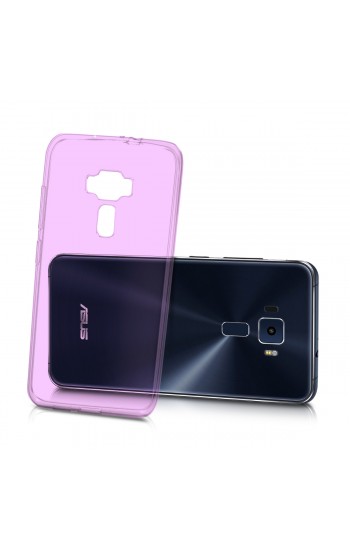 Asus Zenfone 3 5.2" Kılıf Soft Silikon Pembe Arka Kapak…