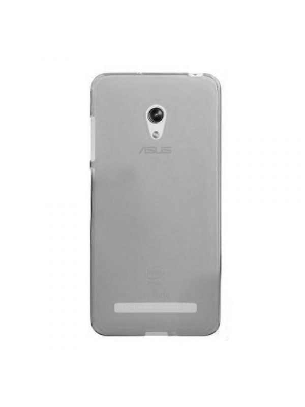 Asus Zenfone 5 Lite Kılıf Soft Silikon Şeffaf/Siyah Arka Kapak