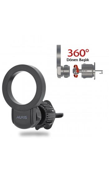 Auris ARS-H130 Araç İçi Havalandırma Manyetik Telefon Tutucu…