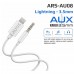 Auris AU08 Lightning to 3.5mm 1m AUX Kablo