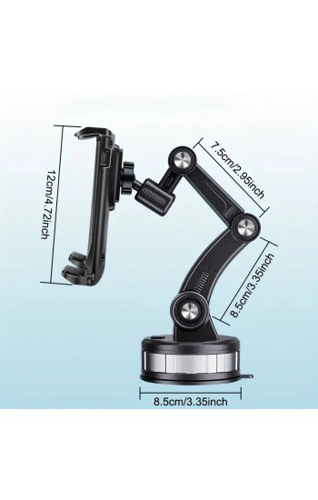 Auris H170 Universal Vakum Tabanlı Torpido ve Cam Üzeri Tablet Tutucu