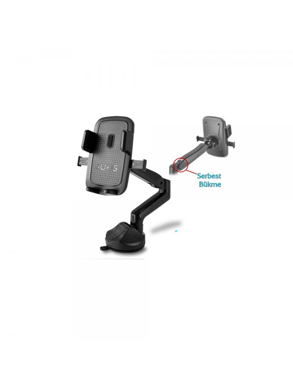 Auris H75 Akrobat Kollu Vantuzlu Araç İçi Telefon Tutucu&hellip;