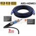 Auris HDM03 HDMI to HDMI 2.1 Kablo 8K UHD 60Hz Örgü 3m Auris HDM03 HDMI to HDMI 2.1 Kablo 8K UHD 60Hz Örgü 3m