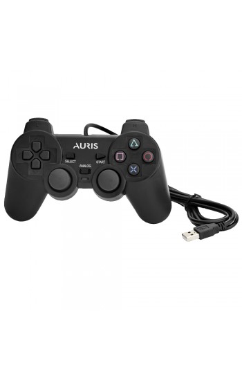 Auris JS01 PC Uyumlu Kablolu Doubleshock USB GamePad Oyun Kolu Joystick Auris JS01 PC Uyumlu Kablolu Doubleshock USB GamePad Oyun Kolu Joystick