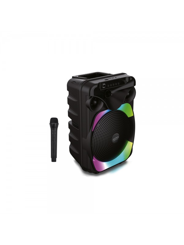 Auris KLN170 10W 8 inç Kablosuz Mikrofonlu RGB Bluetooth Hoparlör…