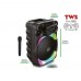 Auris KLN170 10W 8 inç Kablosuz Mikrofonlu RGB Bluetooth Hoparlör