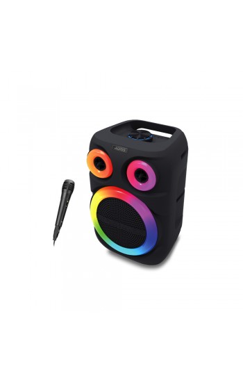 Auris KLN200 25W 8 inç Mikrofonlu RGB Bluetooth Hoparlör…