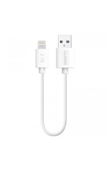 Auris Lightning USB Şarj ve Data Kablosu 2.1A 25cm… Auris Lightning USB Şarj ve Data Kablosu 2.1A 25cm…