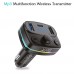 Auris M44 Bluetooth Araç Kiti Rainbow Led FM Transmitter