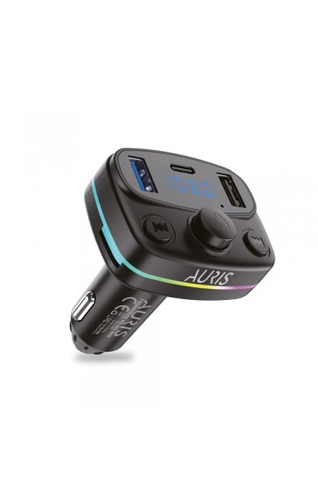 Auris M44 Bluetooth Araç Kiti Rainbow Led FM Transmitter&hellip;