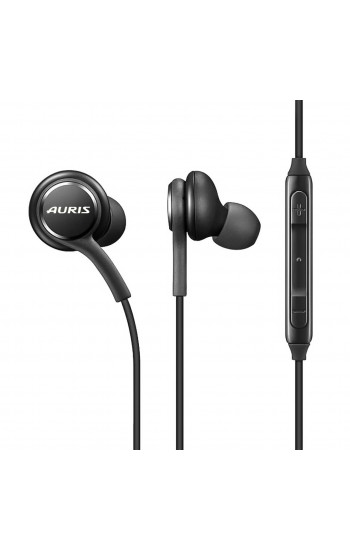 Auris Mikrofonlu Sport Kulaklık (3.5mm jack) Siyah Örgü Kablo ARS-10&hellip;