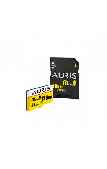 Auris TF01 Micro SD 128GB 4K Ultra HD Adaptörlü Hafıza Kartı…