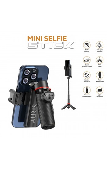 Auris TR10 360 Ayarlanabilir Uzaktan Kumandalı Tripod&hellip;