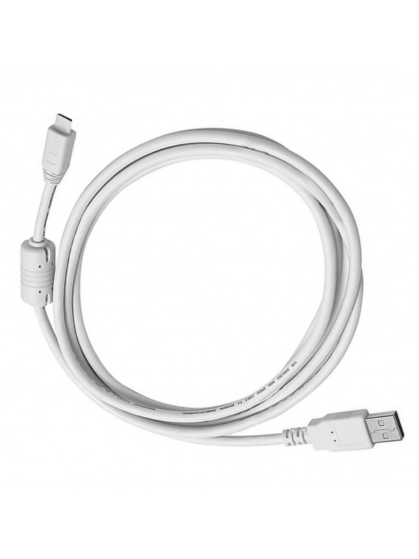 Auris Type-C Turbo USB Data ve Şarj Kablosu 1.5Mt Beyaz (Ferrit Filtr…