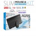 Auris WKC20 Slim Model Kablosuz Klavye ve Kablosuz Mouse Set