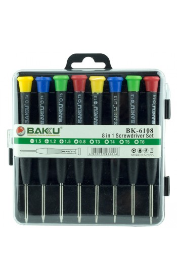 Baku BK-6108 8li Hassas Tornavida Seti&hellip;