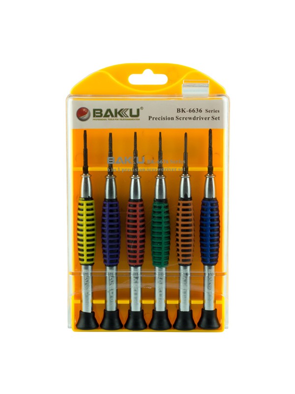 Baku BK-6636 6li Hassas Tornavida Seti&hellip;