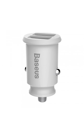 Baseus Grain Çift USB 3.1A Hızlı Araç Şarj Aleti (Başlık) Beyaz CCA… Baseus Grain Çift USB 3.1A Hızlı Araç Şarj Aleti (Başlık) Beyaz CCA…