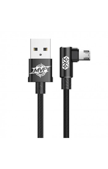 Baseus Mvp Elbow L Tip Micro USB Şarj ve Data Kablosu 2mt 1.5A Siyah CAMM… Baseus Mvp Elbow L Tip Micro USB Şarj ve Data Kablosu 2mt 1.5A Siyah CAMM…