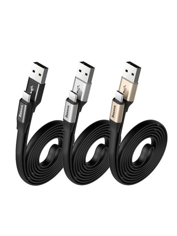 Baseus Nimble Portable Type-C Şarj ve Data Kablosu 2A 1.2mt CATMBJ-A… Baseus Nimble Portable Type-C Şarj ve Data Kablosu 2A 1.2mt CATMBJ-A…