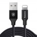 Baseus Yiven Lightning Şarj ve Data Kablosu 2A 1.2mt CALYW Baseus Yiven Lightning Şarj ve Data Kablosu 2A 1.2mt CALYW
