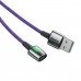 Baseus Zinc Manyetik Mıknatıslı Micro USB Data ve Şarj Kablosu Mor 1.5A 2mt CAMXC-B05 Baseus Zinc Manyetik Mıknatıslı Micro USB Data ve Şarj Kablosu Mor 1.5A 2mt CAMXC-B05