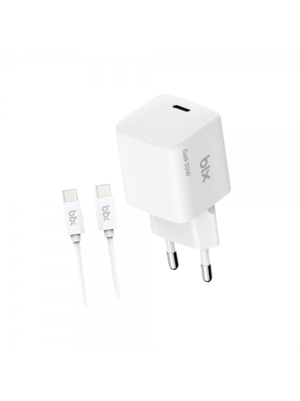 Bix BX1P32G GaN 30W Type-C PD Hızlı Şarj Cihazı ve 1.2m 3A Type-C &hellip;