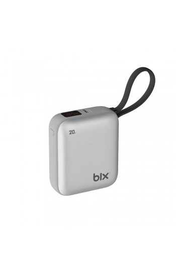 Bix PB119 10000mAh PD20W Kompakt Dijital Göstergeli Mini Powerbank Taşınabilir Hızlı Şarj Cihazı Bix PB119 10000mAh PD20W Kompakt Dijital Göstergeli Mini Powerbank Taşınabilir Hızlı Şarj Cihazı
