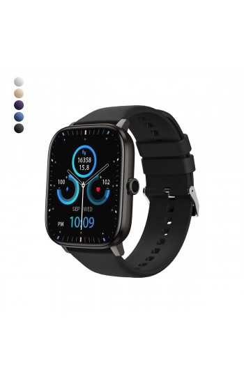 Bix SW03 2.01 inç TFT Geniş Ekran Bluetooth Telefon Görüşme IP67 Suya Dayanıklı Spor ve Sağlık Takip Özellikli iOS Android Uyumlu Akıllı Saat