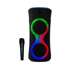 Blueseed BS-129 Taşınabilir RGB Led Mikrofonlu Bluetooth Hoparlör