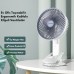 Blueseed BS-5003 3 Fonksiyonlu Şarjlı Katlanabilir Fan Orta Boy Vantilatör