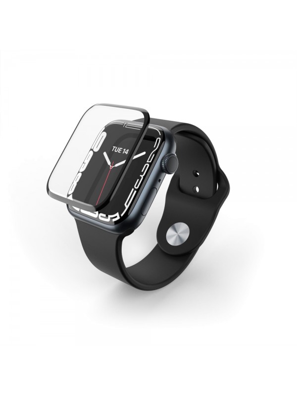Bufalo Apple Watch 45mm Ekran Koruyucu 3D Kavisli PMMA Nano Siyah Çer&hellip;