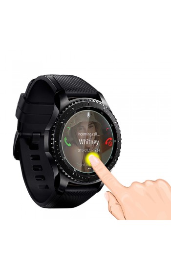Samsung S3 GEAR 46mm Ekran Koruyucu FRONTIER / CLASSIC FlexiGlass NANO…