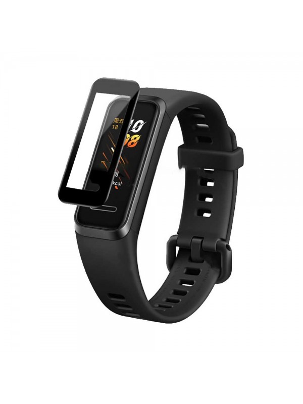 Bufalo Huawei Band 4 Ekran Koruyucu 3D Kavisli PMMA Nano Siyah Çerçe…