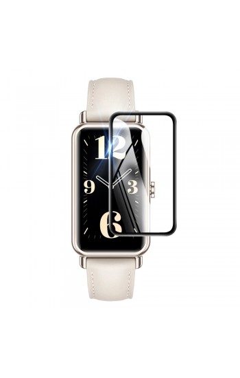 Bufalo Huawei Watch Fit Mini Ekran Koruyucu 3D Kavisli PMMA Nano Siyah Çe…