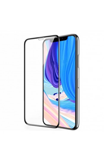 Bufalo iPhone 12 Pro Max Ekran Koruyucu 6D Nano Tam Kaplayan Siyah