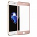 Bufalo iPhone 6-6s Kavisli 4D Cam Ekran Koruyucu Rose Gold