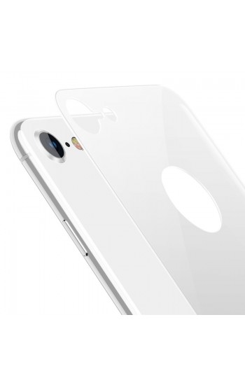 Bufalo iPhone 7/8 Kavisli 4D ARKA GÖVDE Cam Koruyucu Beyaz…