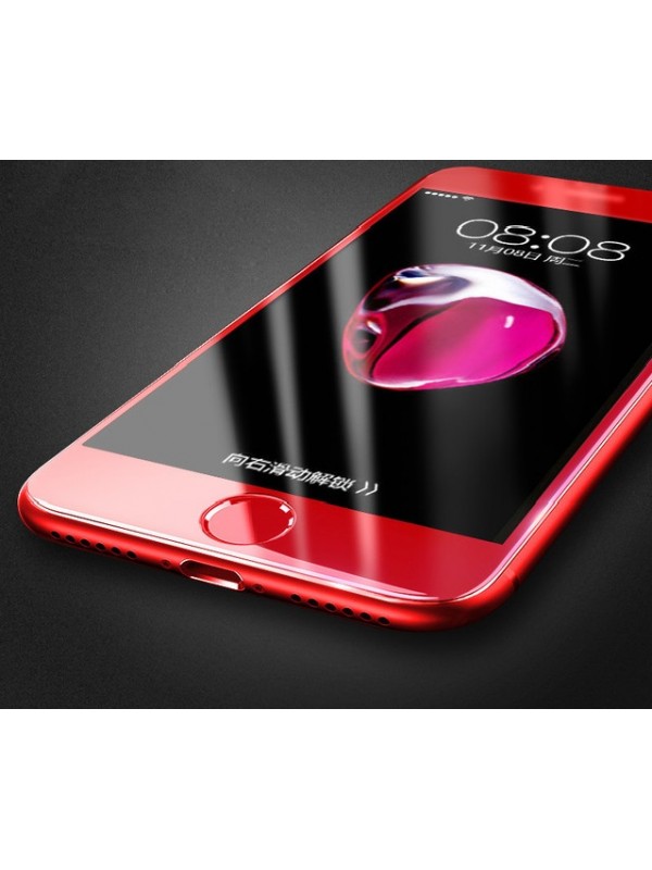 Bufalo iPhone 7/8 Kavisli 4D Cam Ekran Koruyucu Kırmızı… Bufalo iPhone 7/8 Kavisli 4D Cam Ekran Koruyucu Kırmızı…