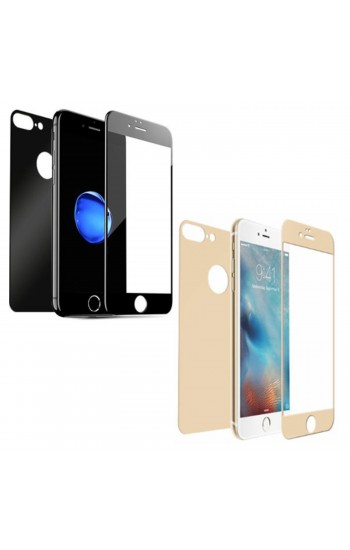 Bufalo iPhone 7 Plus / 8 Plus Ekran Koruyucu ÖN+ARKA Kavisli Tam Kaplayan