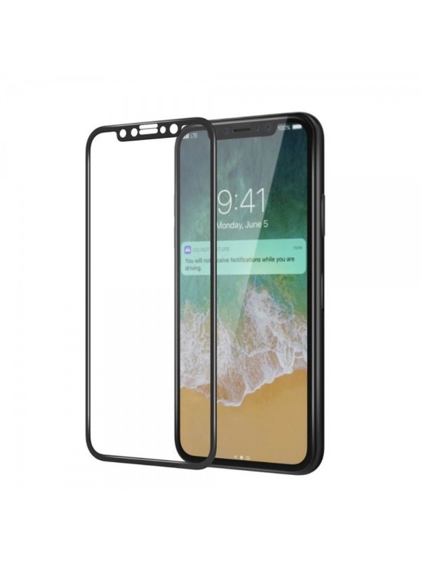 Bufalo iPhone X / XS Ekran Koruyucu 6D Nano Tam Kaplayan Siyah&hellip;