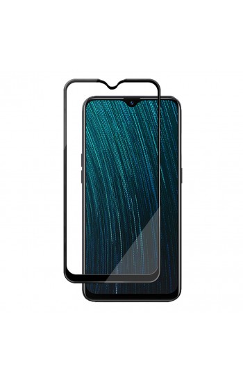 Bufalo Oppo A12 Ekran Koruyucu 5D Temperli Cam Siyah&hellip;