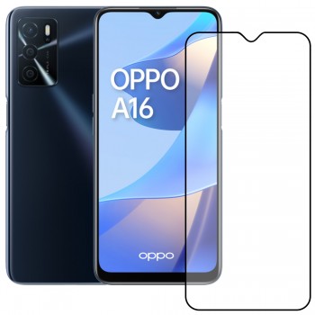 Bufalo Oppo A16 Ekran Koruyucu 5D Temperli Cam Siyah Bufalo Oppo A16 Ekran Koruyucu 5D Temperli Cam Siyah