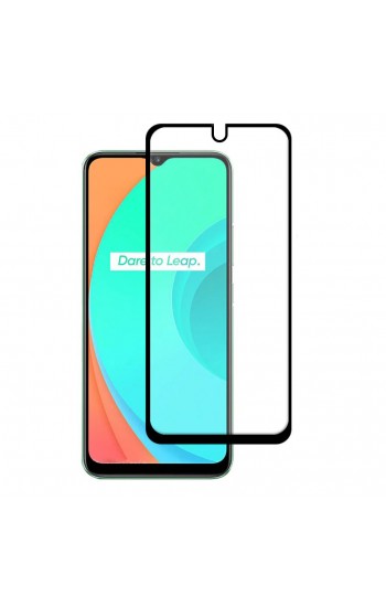 Bufalo Realme C11 Ekran Koruyucu 6D Nano Tam Kaplayan Siyah…