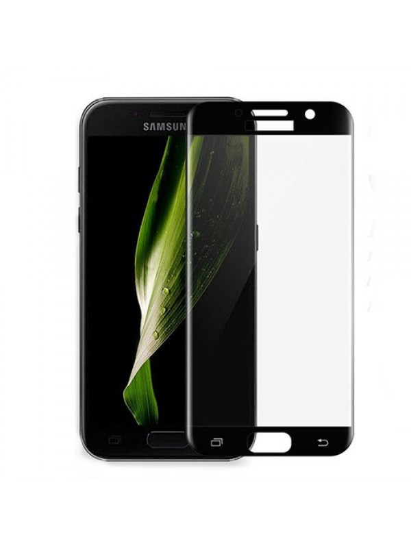 Bufalo Samsung A7 2017 (A720) Kavisli 4D Cam Ekran Koruyucu Siyah&hellip;