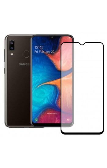 Bufalo Samsung Galaxy A20 / M30 Ekran Koruyucu Seramik Mat Nano 9D Tam Kaplama Siyah