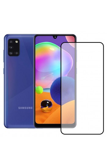 Bufalo Samsung Galaxy A31 Ekran Koruyucu Seramik Mat Nano 9D Tam Kaplama Siyah