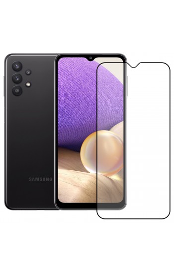 Bufalo Samsung Galaxy A32 Ekran Koruyucu Seramik Mat Nano 9D Tam Kaplama Siyah