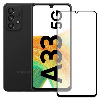 Bufalo Samsung Galaxy A33 5G Ekran Koruyucu 9D Temperli Cam - Siyah Bufalo Samsung Galaxy A33 5G Ekran Koruyucu 9D Temperli Cam - Siyah